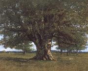 Gustave Courbet The Oak of Flagey oil on canvas